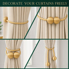 Corette Woven Magnetic Tiebacks