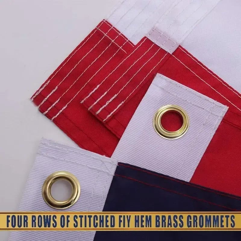 Last Day 50% OFF🔥250th Anniversary USA Commemorative Flag (3x5 Ft),Double-Sided Embroidered