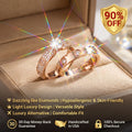 The Timeless Elegance: 18K Gold Vermeil Moissanite Ring--Last Day Sale-90% OFF🔥