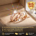 The Timeless Elegance: 18K Gold Vermeil Moissanite Ring--Last Day Sale-90% OFF🔥