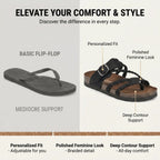 🔥 LAST DAY 50% OFF-Hayleigh Braided Cork Sandals – Your Feet Called. They Want These.