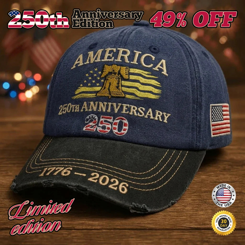 🔥 Final Flash Sale: 49% OFF - America 250th Anniversary Commemorative Cap (1776-2026)🔥