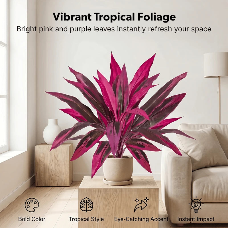 🌺 Last Day 50% OFF – No-Maintenance Artificial Tropical Plant