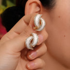 🔥Limited Time 90% Off:14K Gold Plated Hoop Earrings – Elegant Women’s Jewelry（副本）
