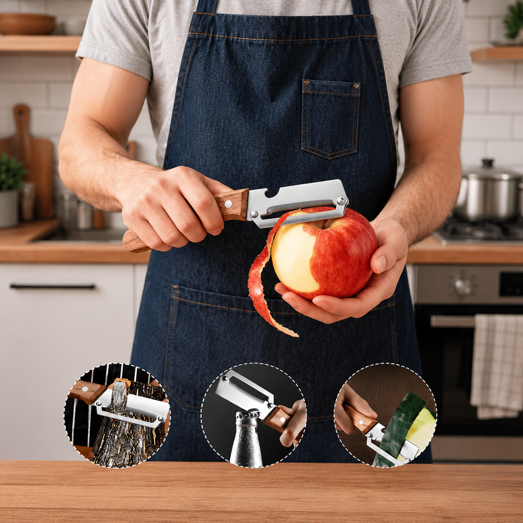 🔥Limited Time 50% Off-"Zero-Snag" Wooden Kitchen Tool