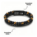 🔥LAST DAY 50% OFF —Engraved Tiger Eye Son Bracelet