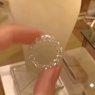 Moissanite Eternity Band