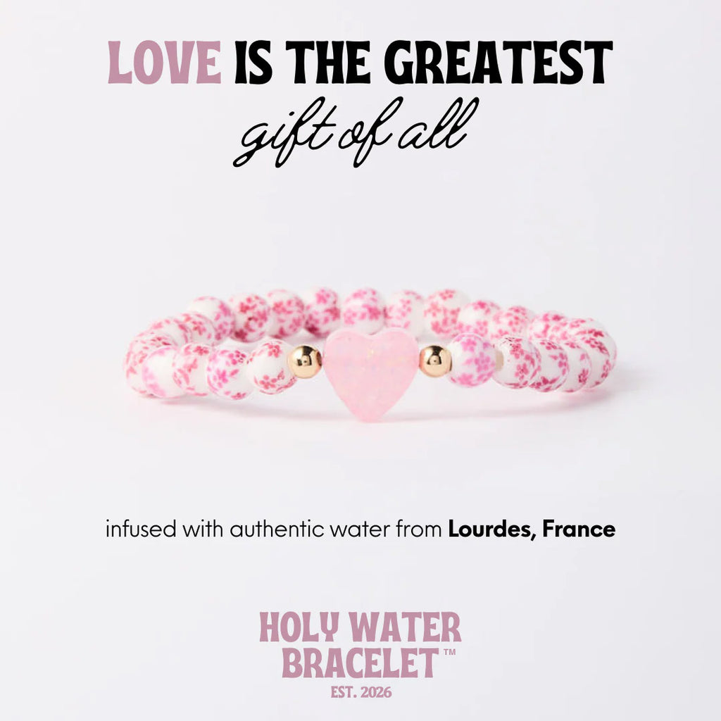 🔥 LAST DAY 90% OFF-Holy Water Porcelain Heart Bracelet