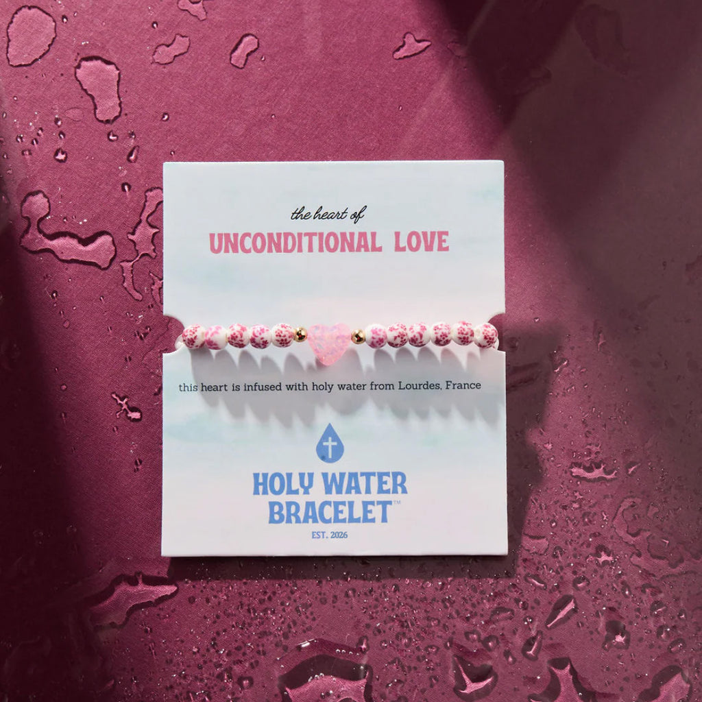 🔥 LAST DAY 90% OFF-Holy Water Porcelain Heart Bracelet